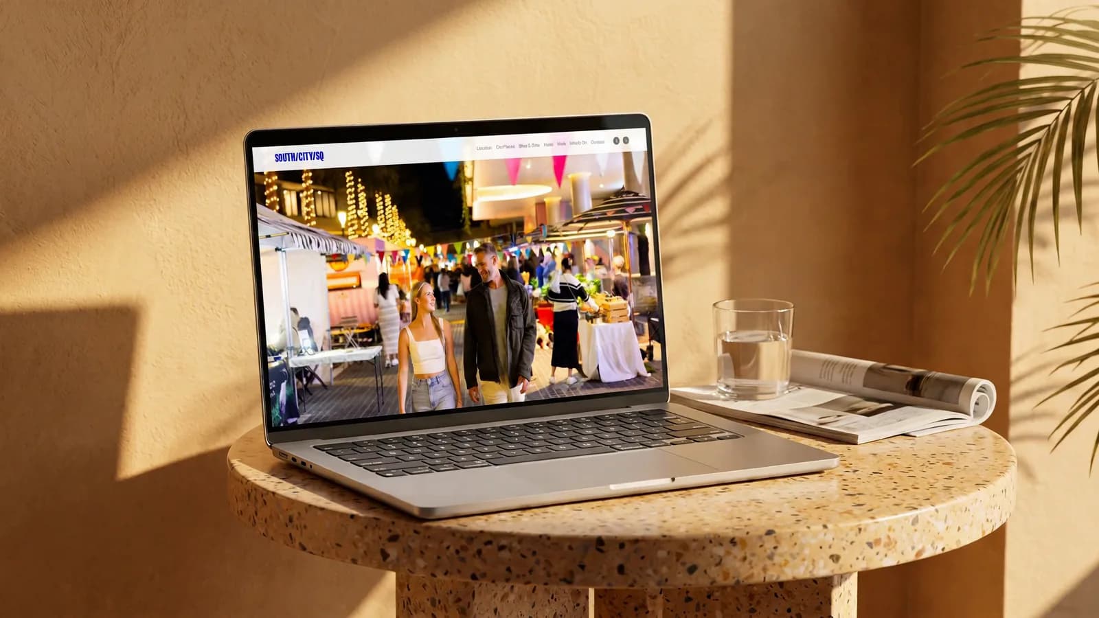 South/City/SQ: A paid pop-up subscription replaced with a sign-up form the precinct owns.